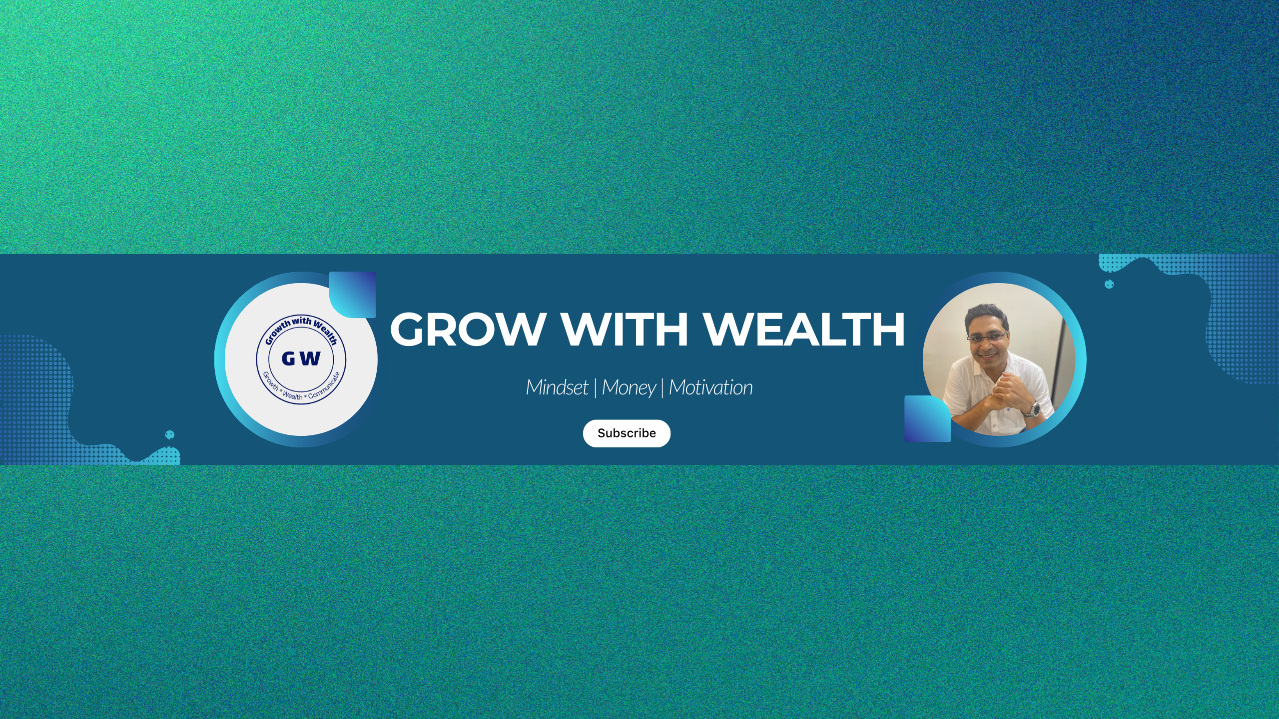 Grow with wealth website banner